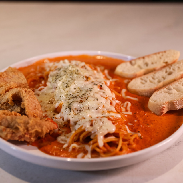 Rose Chicken Pasta.