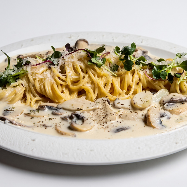 Truffle Shrimp Cream Pasta (트러플 새우 크림 파스타).